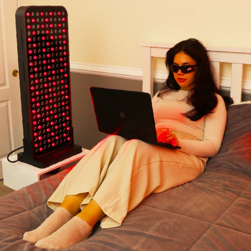 Red Light Therapy Panel Total Spectrum Compact with Stand by RLT Home