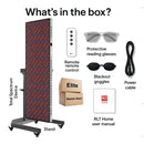 Red Light Therapy Panel with 864 LEDs and Adjustable Electric Stand, Total Spectrum Elite by RLT Home