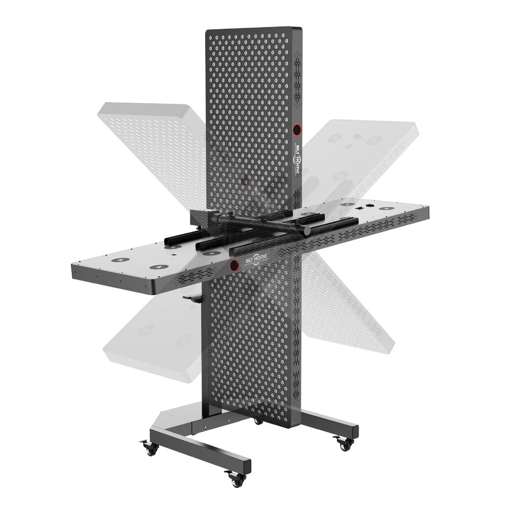 Red Light Therapy Panel with 864 LEDs and Adjustable Electric Stand, Total Spectrum Elite by RLT Home