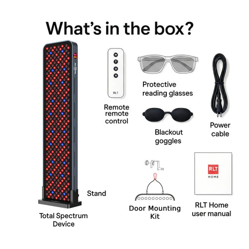 Red Light Therapy Panel with 360 LEDs, Total Spectrum Max by RLT Home