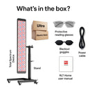 Red Light Therapy Panel Total Spectrum Ultra with Electric Stand by RLT Home