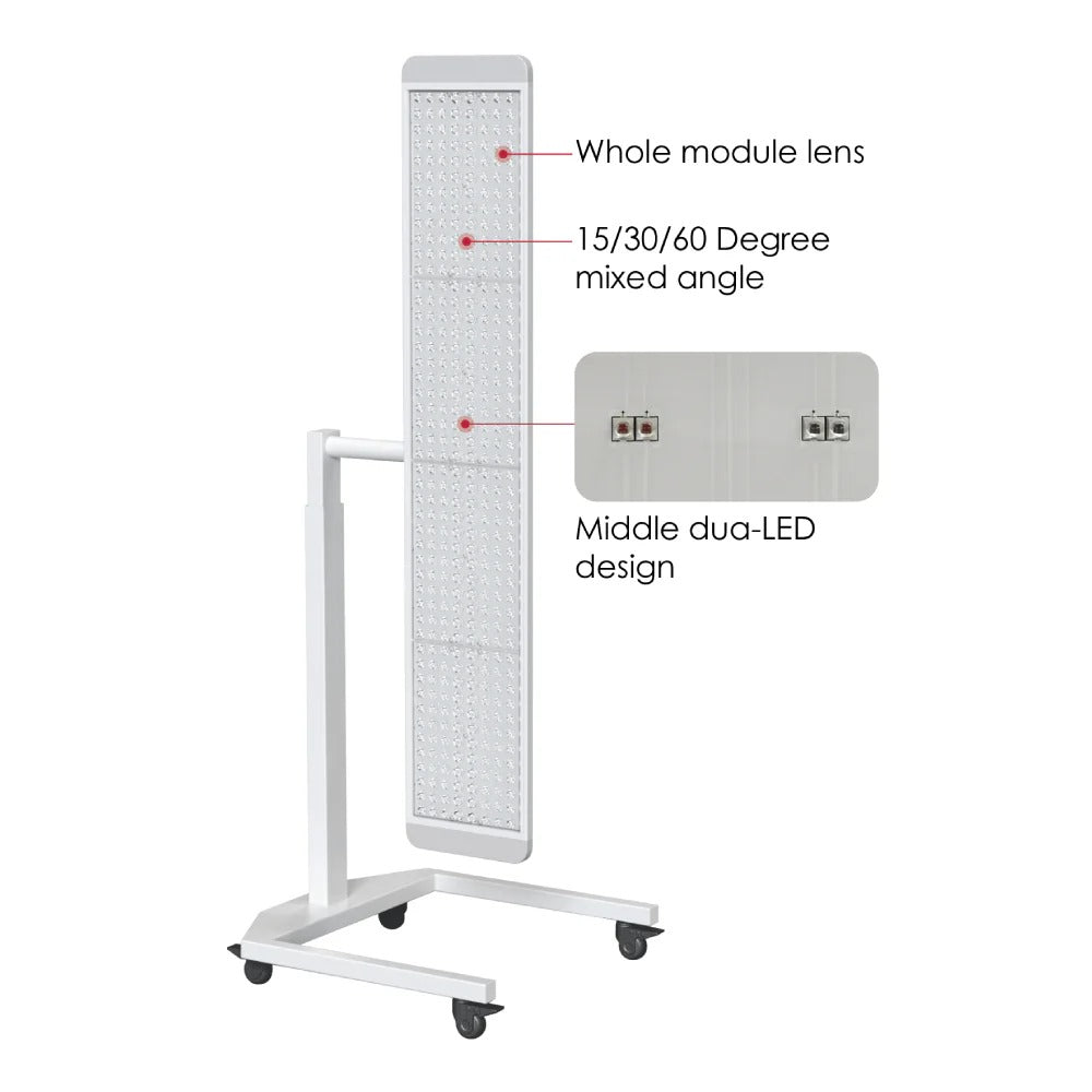Red Light Therapy Panel Total Spectrum Ultra with Electric Stand by RLT Home