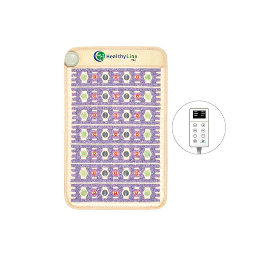 TAJ Series PEMF InfraMat Pro 32"x20" with jade, amethyst, and photon therapy
