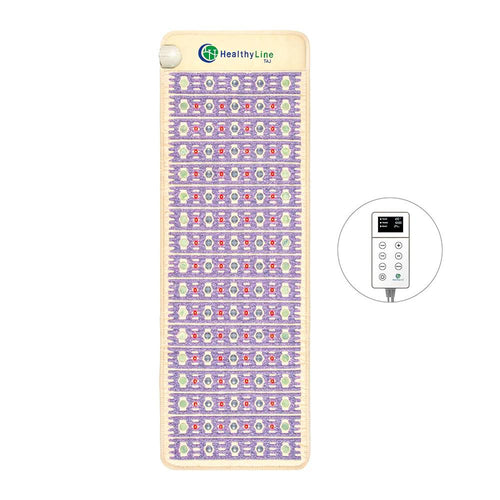 TAJ Series PEMF InfraMat Pro 72"x24" with infrared heat, PEMF, and photon light