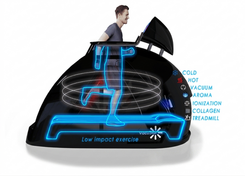 Anti Gravity Treadmill with Vacuum Technology, VacuStar Treadmill | Includes Infrared Therapy, Collagen Lamp, Aromatherapy, and Ozone Therapy