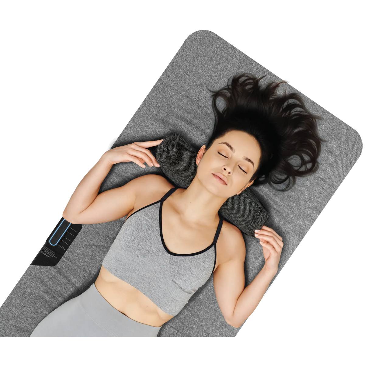 Comfortable head support and integrated controls make every Woojer wellness session effortless