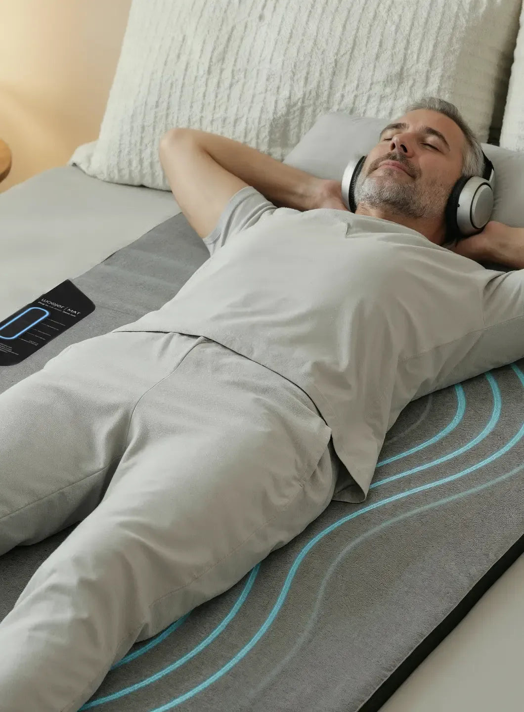 Sound Therapy Bed Mat for Haptic Wellness by Woojer