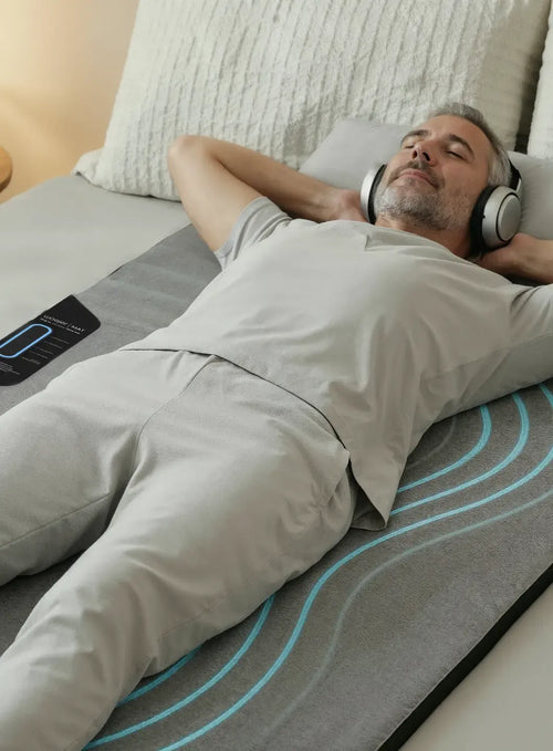Sound Therapy Bed Mat for Haptic Wellness by Woojer