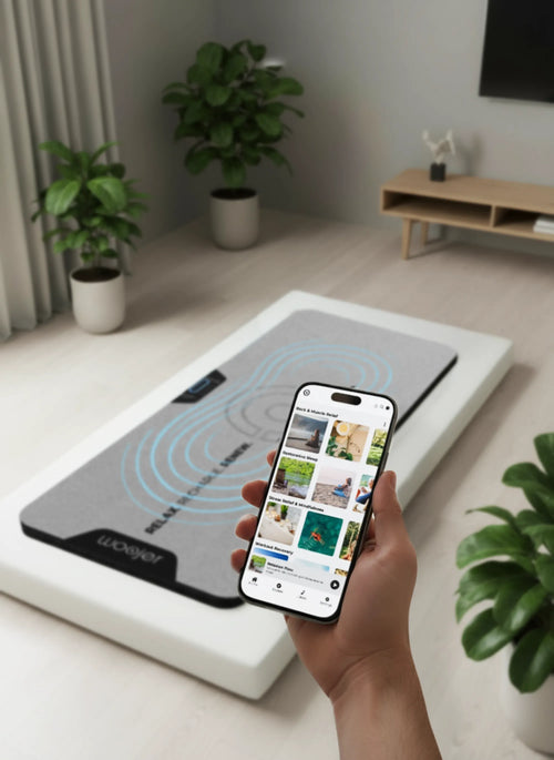 Sound Therapy Bed Mat for Haptic Wellness by Woojer