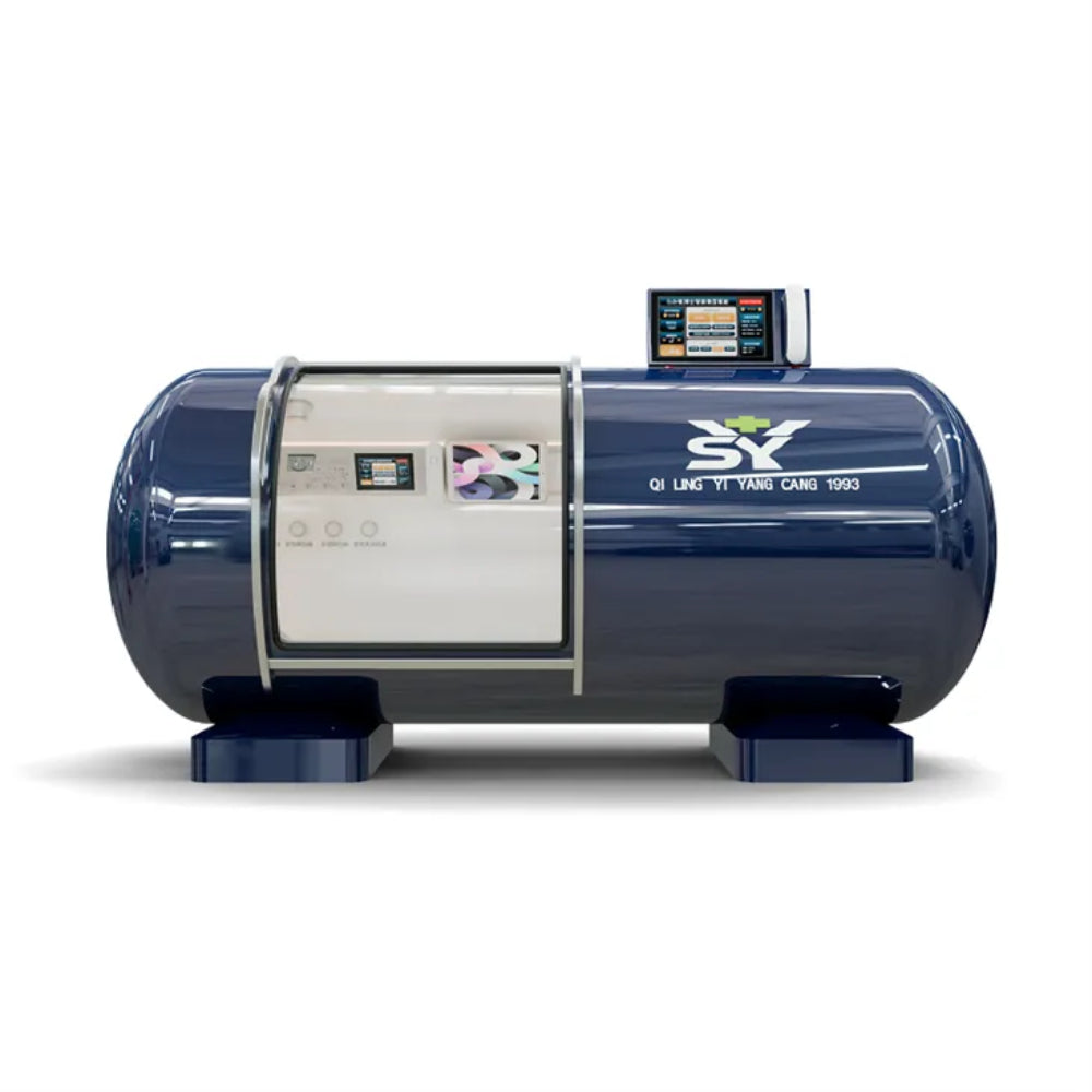 Hyperbaric Chamber, Supine with 2.0 Max ATA and Stainless Steel Hard Shell